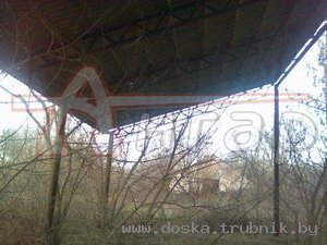 Продать ангар б у 54х15, каркас ангара тип Армянский.