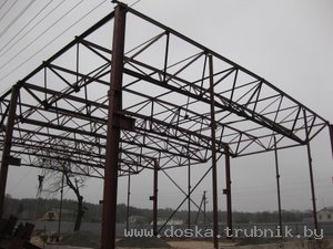Продаю ангар металлоконструкцию б/у модульное здание бу