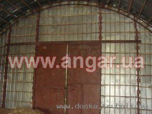 Продам ангар б/у арочного типа является быстровозводимым
