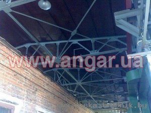 Продается демонтированный каркас ангара 36х18