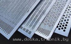 ПЕРФОРИРОВАННЫЙ металлический ЛИСТ