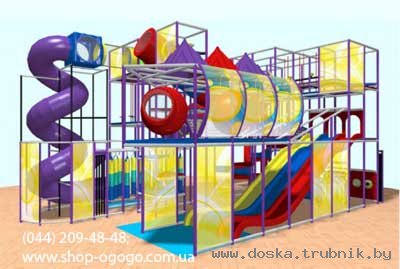 Детские лабиринты, игровые комнаты для торговых центров