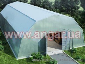 Продам ангар 30х11,7 угловой формы новый