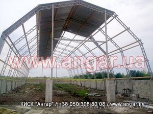 Продаю ангары металлические новые