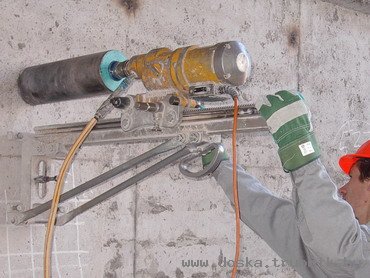 Алмазное сверление в бетоне и др.