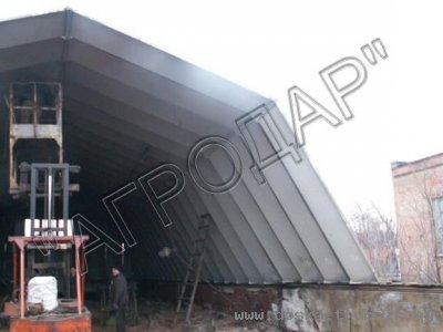 Продам ангар алюминиевый