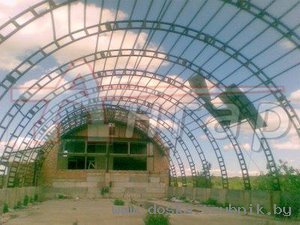 Продаю ангар и каркасы ангаров б/у (металлокаркасы)